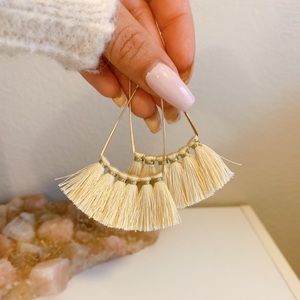 String earrings